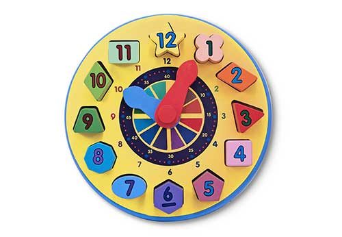 Educational Toys - Shape Sorting Clock